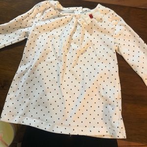 Carters polka dot long sleeve shirt!